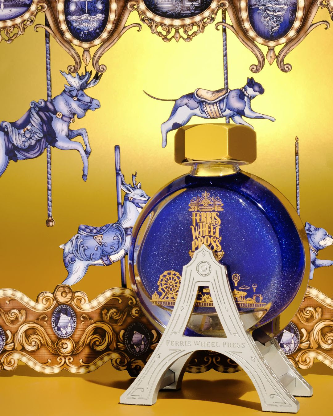 Ferris Wheel Press - The Blue Legacy 38ml Ink Carriage