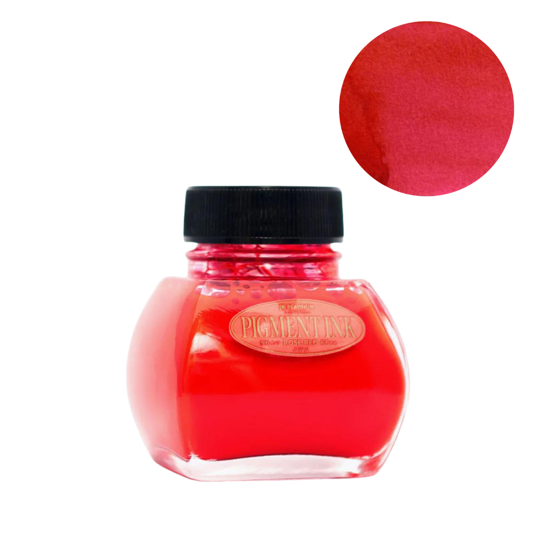 Platinum Permanent Pigmented Rose Red Ink 60 ml