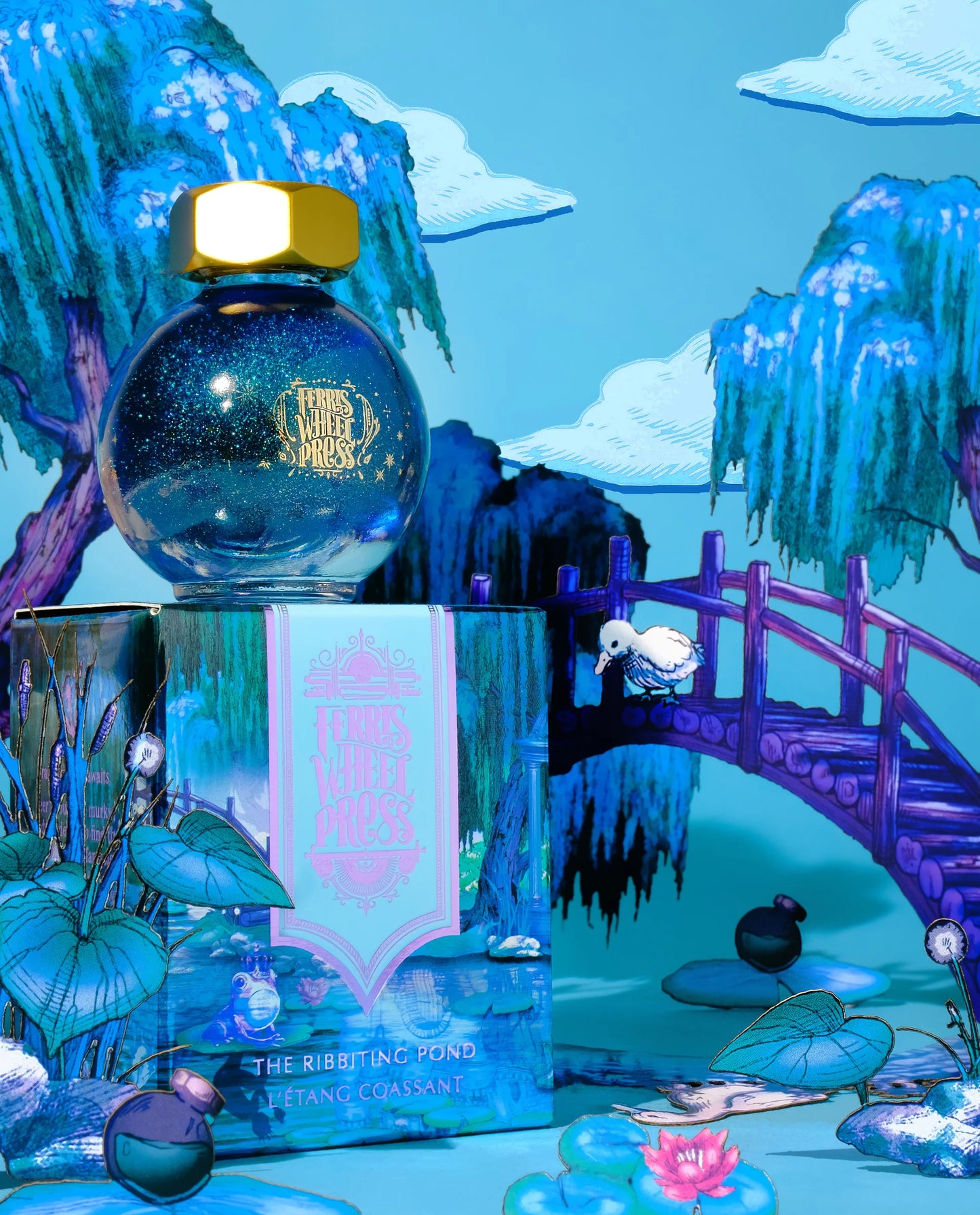 Ferris Wheel Press - Once Upon A Time... - The Ribbiting Pond Ink 20 ml