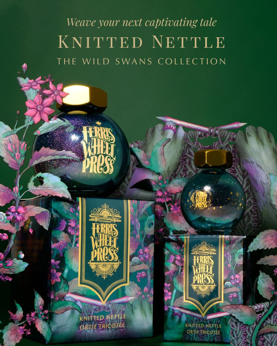 Ferris Wheel Press - The Wild Swans - Knitted Nettle