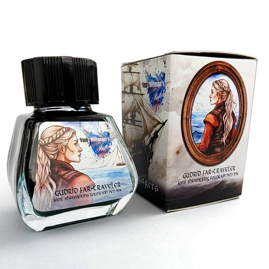 Van Dieman’s Ink - Gudrid Far Traveler - Shimmering Fountain Pen Ink
