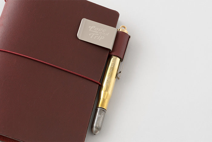 TRAVELER'S COMPANY Notebook LOVE AND TRIP Edition - Pen Holder