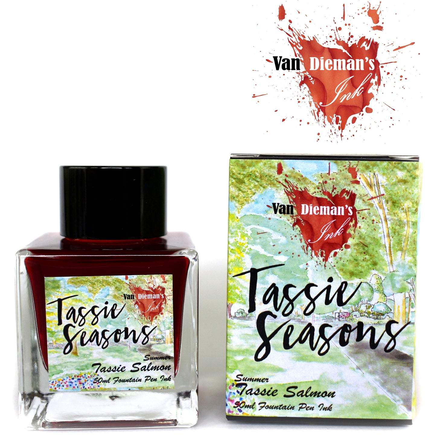 Van Dieman’s Tassie Salmon - Fountain Pen Ink