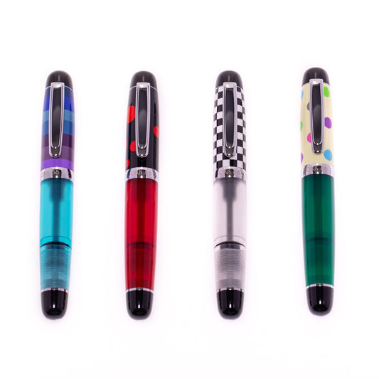 Opus 88 Pocket Eyedropper Fountain Pen - Lady Bug