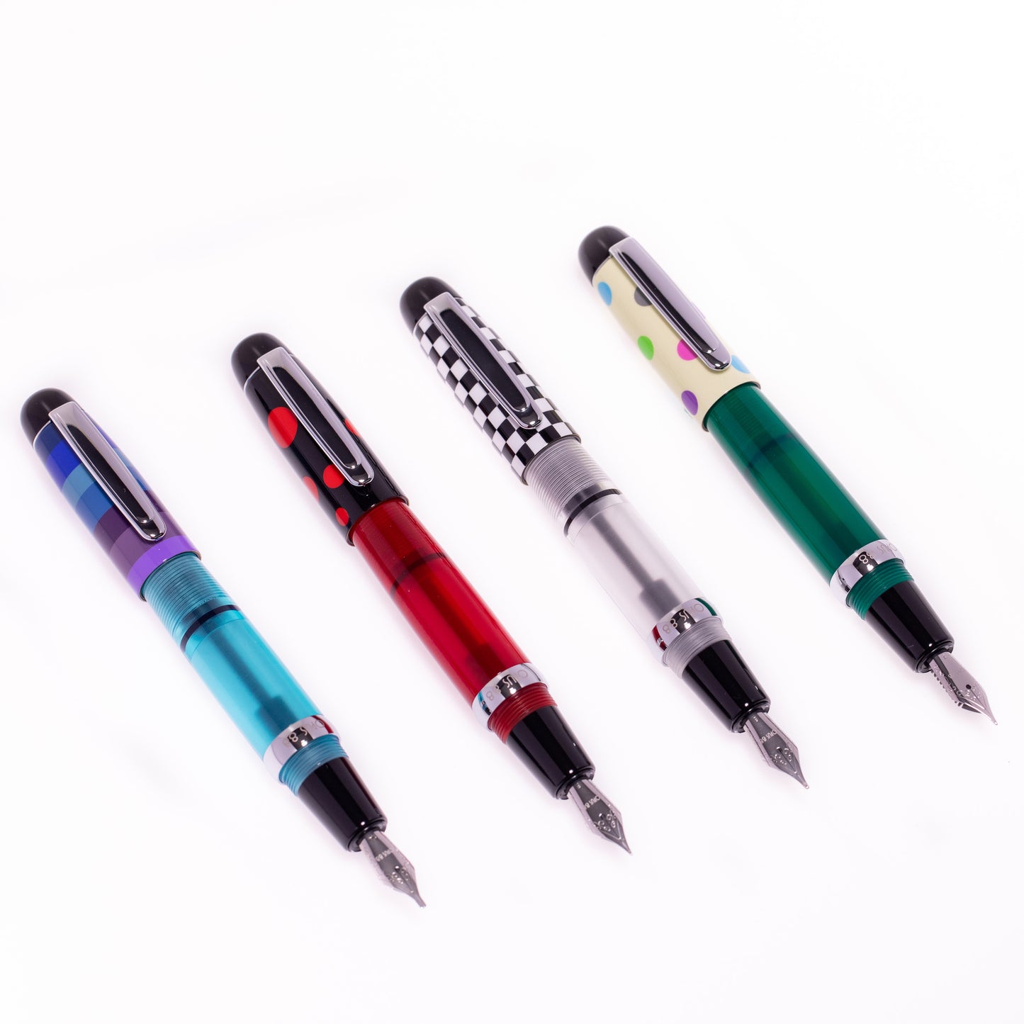 Opus 88 Pocket Eyedropper Fountain Pen - Lady Bug