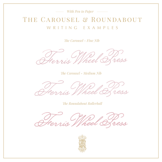 Ferris Wheel Press - Lady Rose - The Carousel Fountain Pen