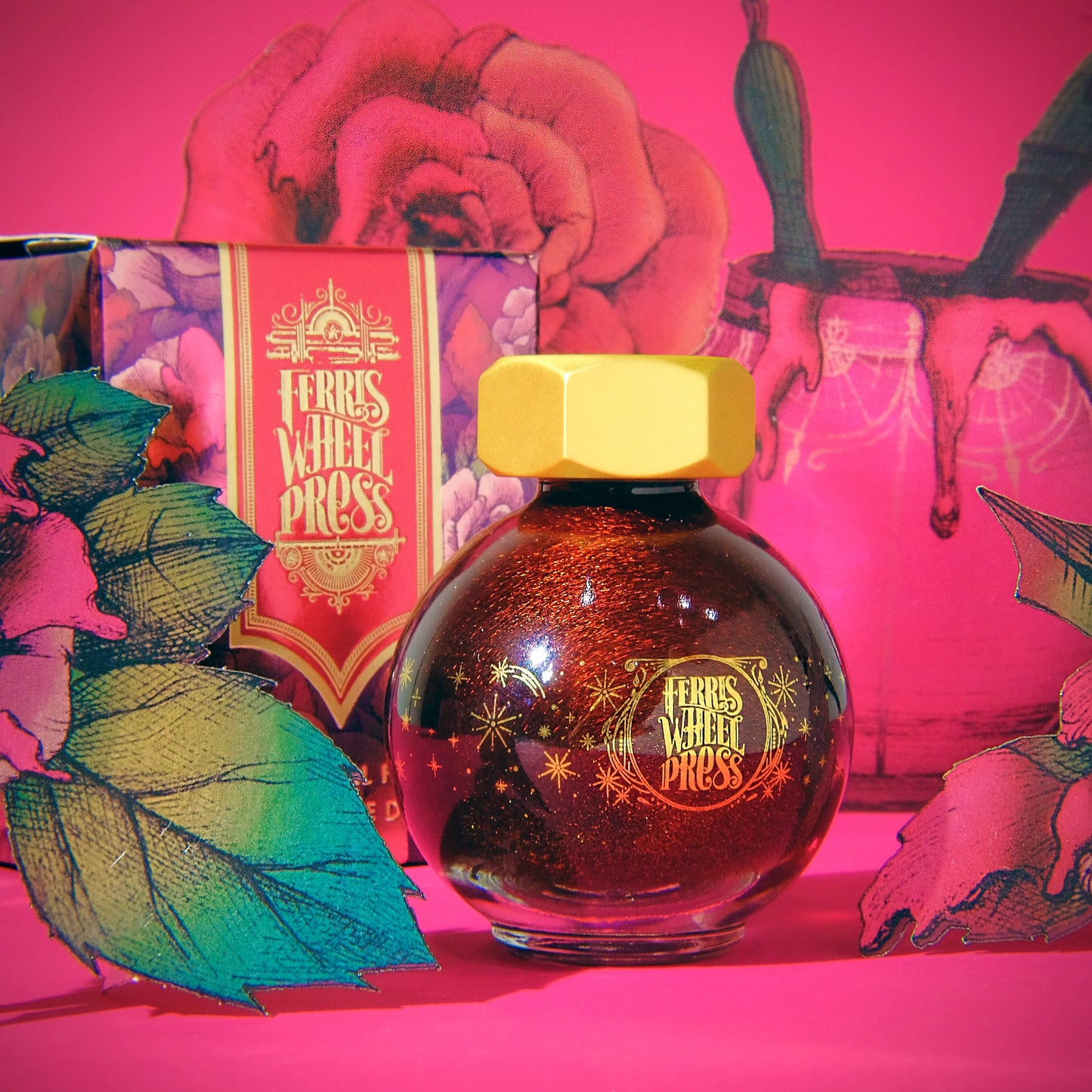 Ferris Wheel Press - Down the Rabbit Hole - Ruby Royal Flush Ink 20 ml