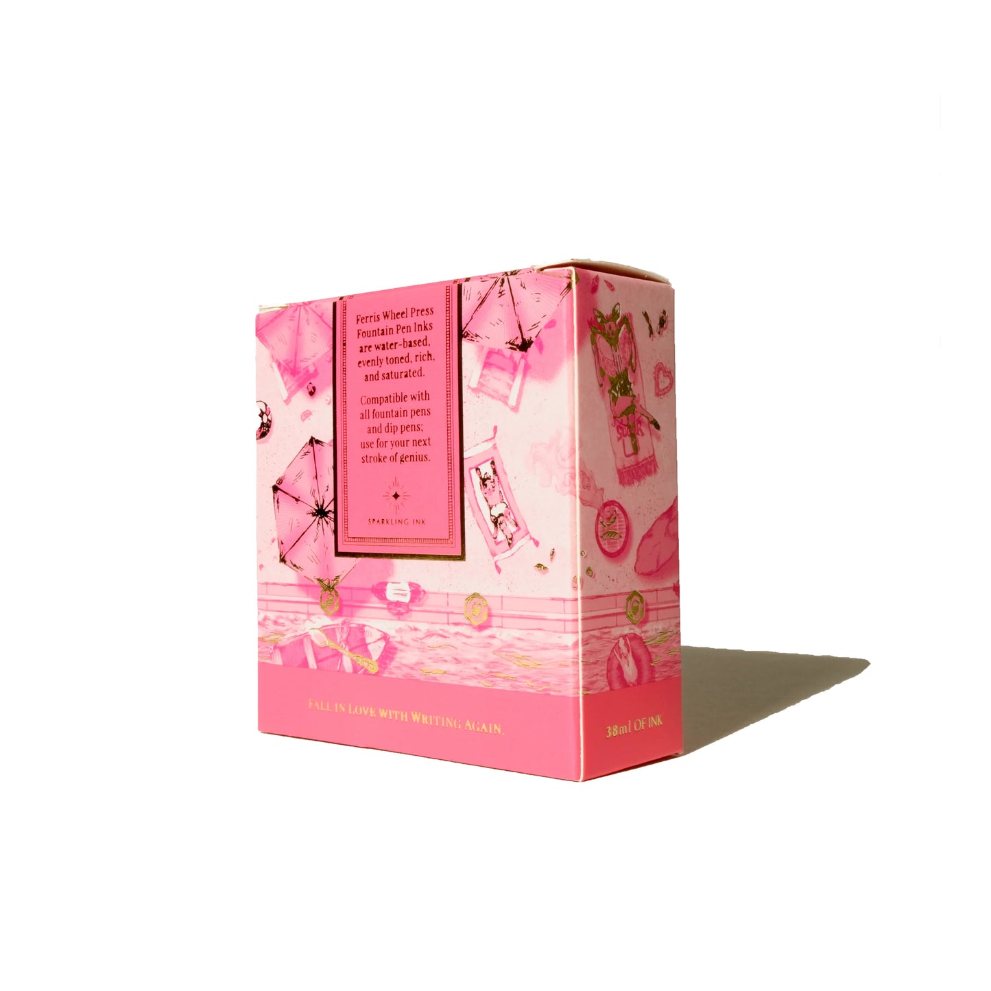 Ferris Wheel Press - Pink Sugar Beach Ink 38 ml