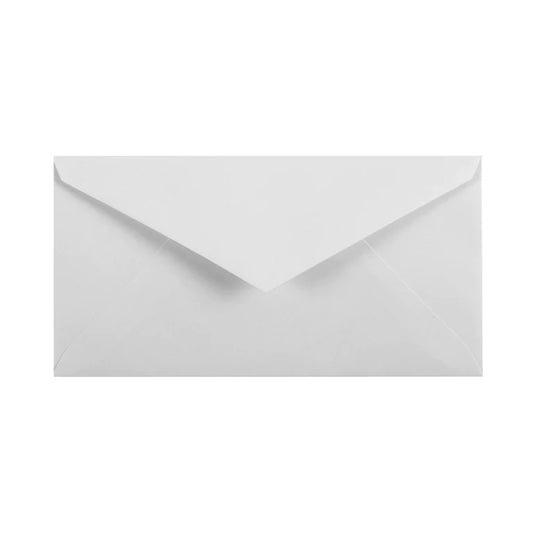 G. Lalo - "Vélin de France" Pack of 20 Envelopes DL Size - White