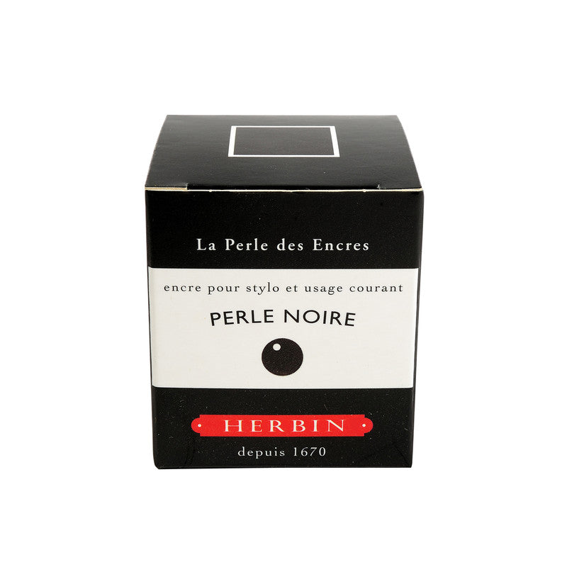 J. Herbin Perle Noire (World's First Black Ink) - Fountain Pen Ink