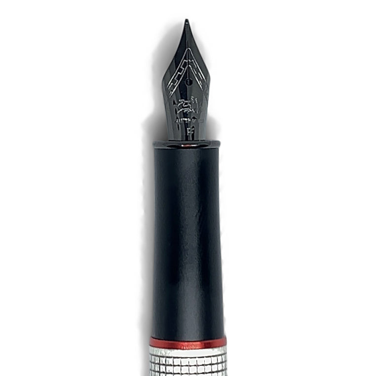 Jinhao Defiant Fountain Pen - Silver