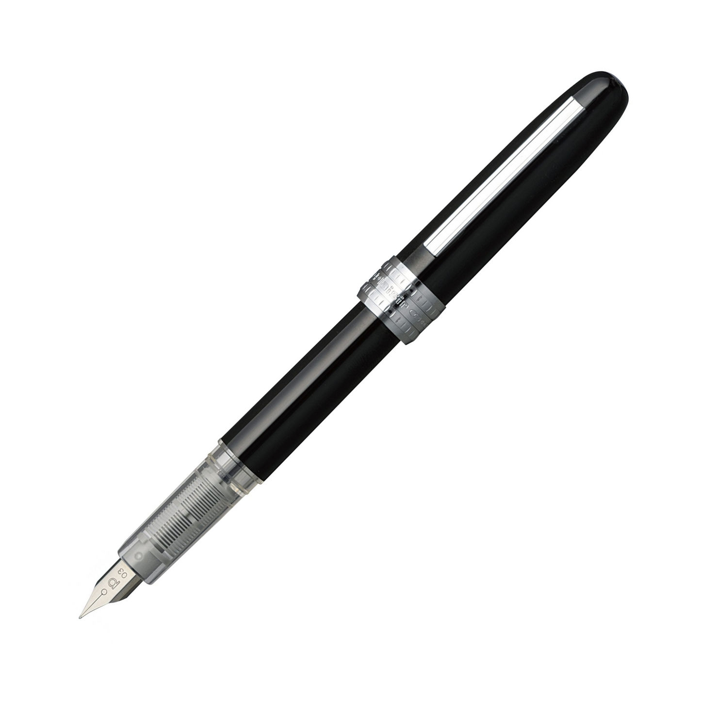 Platinum Plaisir Fountain Pen - Black