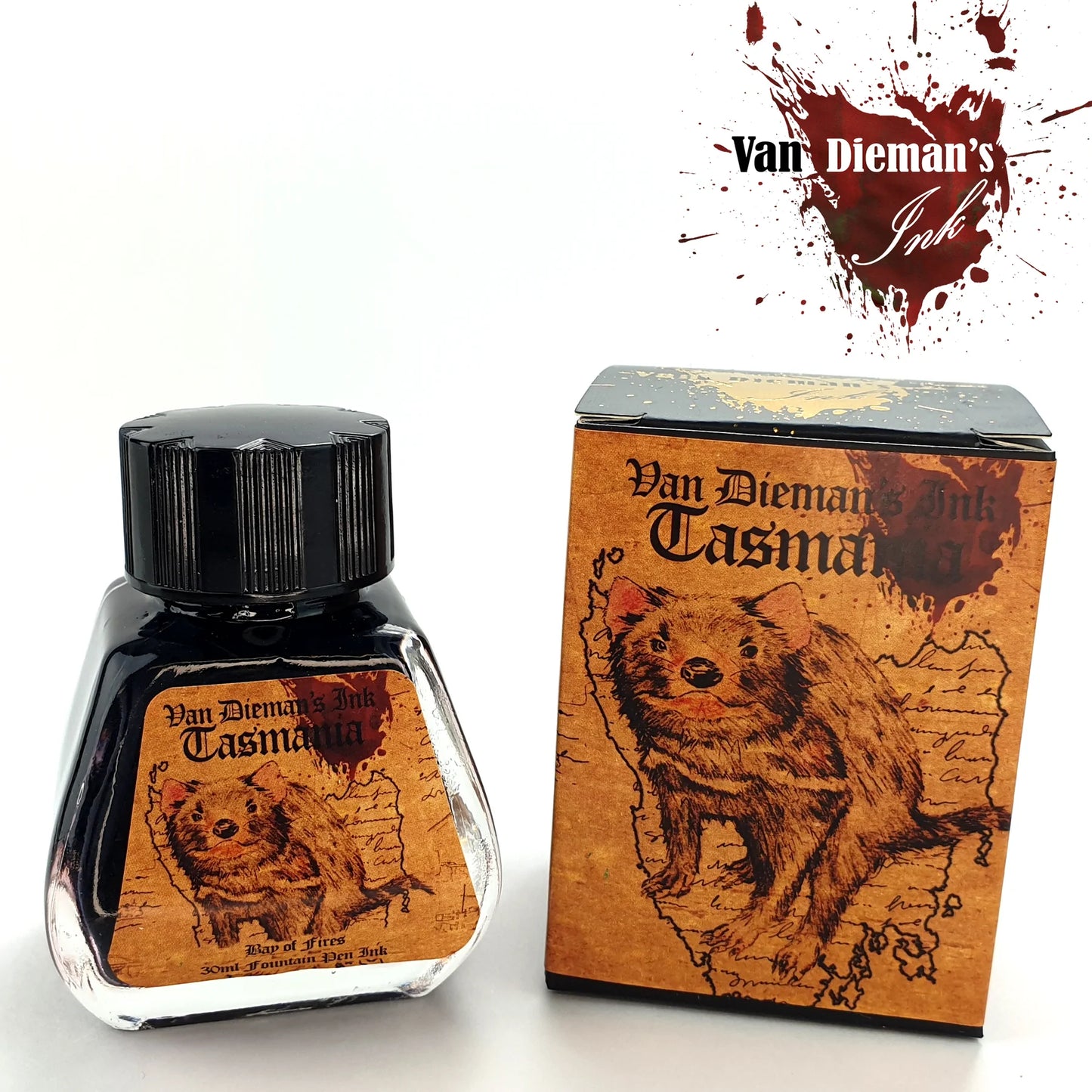 Van Dieman’s Bay of Fires Red - Fountain Pen Ink