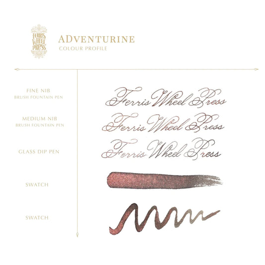 Ferris Wheel Press - Down the Rabbit Hole - Adventurine Ink 20 ml