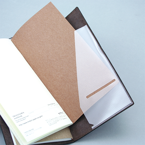 TRAVELER'S COMPANY Notebook Regular Insert 006 - Pocket Sticker Large