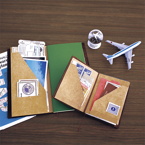 TRAVELER'S COMPANY Notebook Passport Insert 010 - Kraft Paper Folder