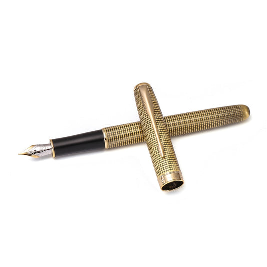 Jinhao Defiant Fountain Pen - Gold