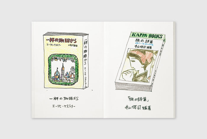 TRAVELER'S COMPANY Notebook Passport Insert 008 - Sketching Paper