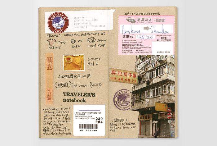 TRAVELER'S COMPANY Notebook Regular Insert 014 - Kraft Paper