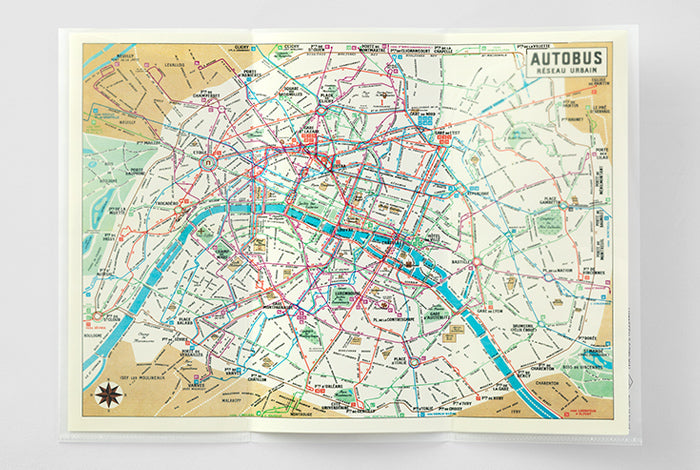 TRAVELER'S COMPANY Notebook Regular Insert 029 - Three-fold File