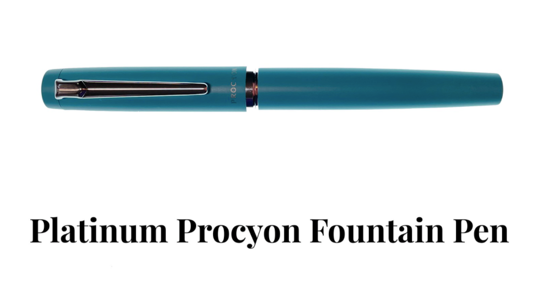 Gourmet Pens Reviewing the Platinum Procyon Fountain Pen