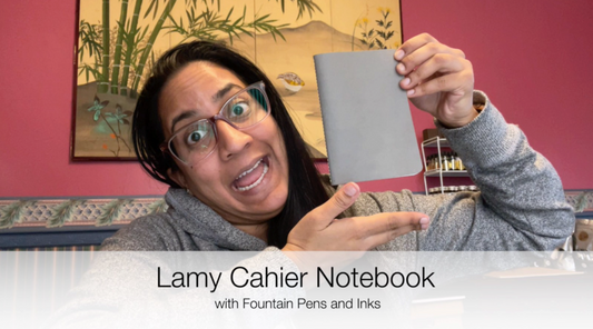 Gourmet Pens Reviewing Lamy Cahier Notebooks