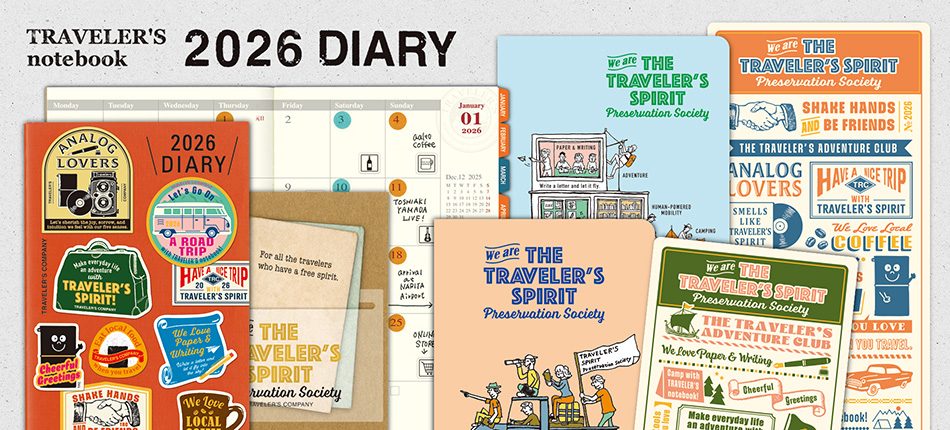 TRAVELER'S COMPANY - 2026 Calendars