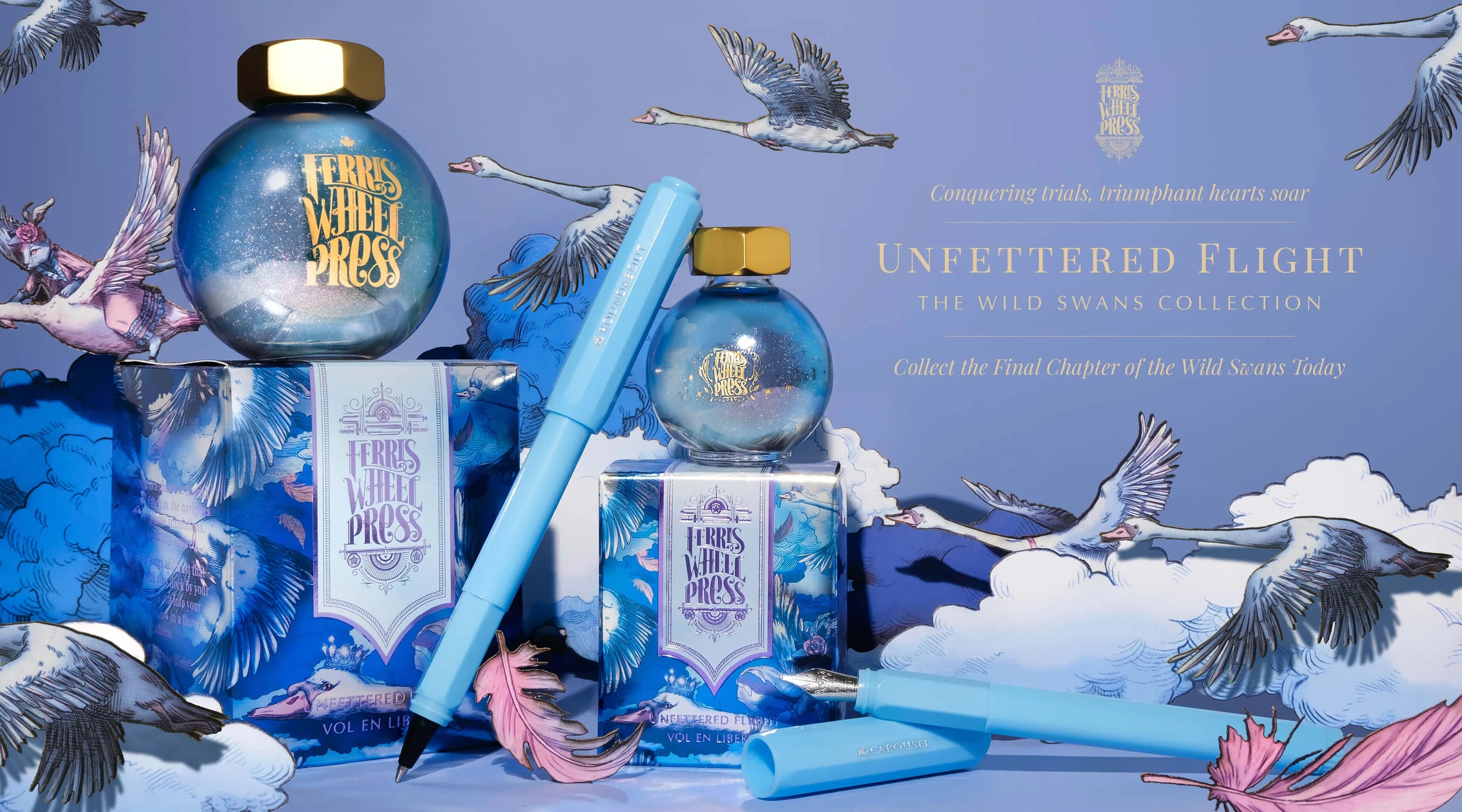 Ferris Wheel Press Unfettered Flight – AWBR