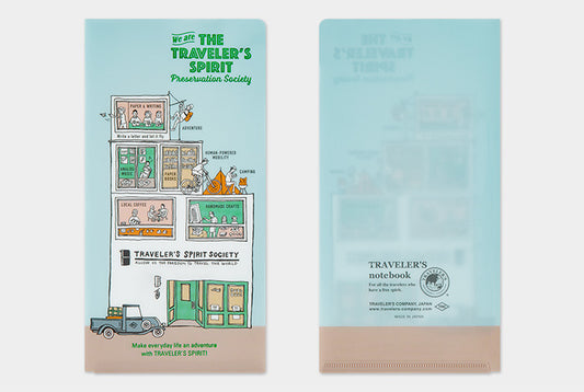 TRAVELER'S COMPANY Notebook Regular Insert 2026 - Clear Folder