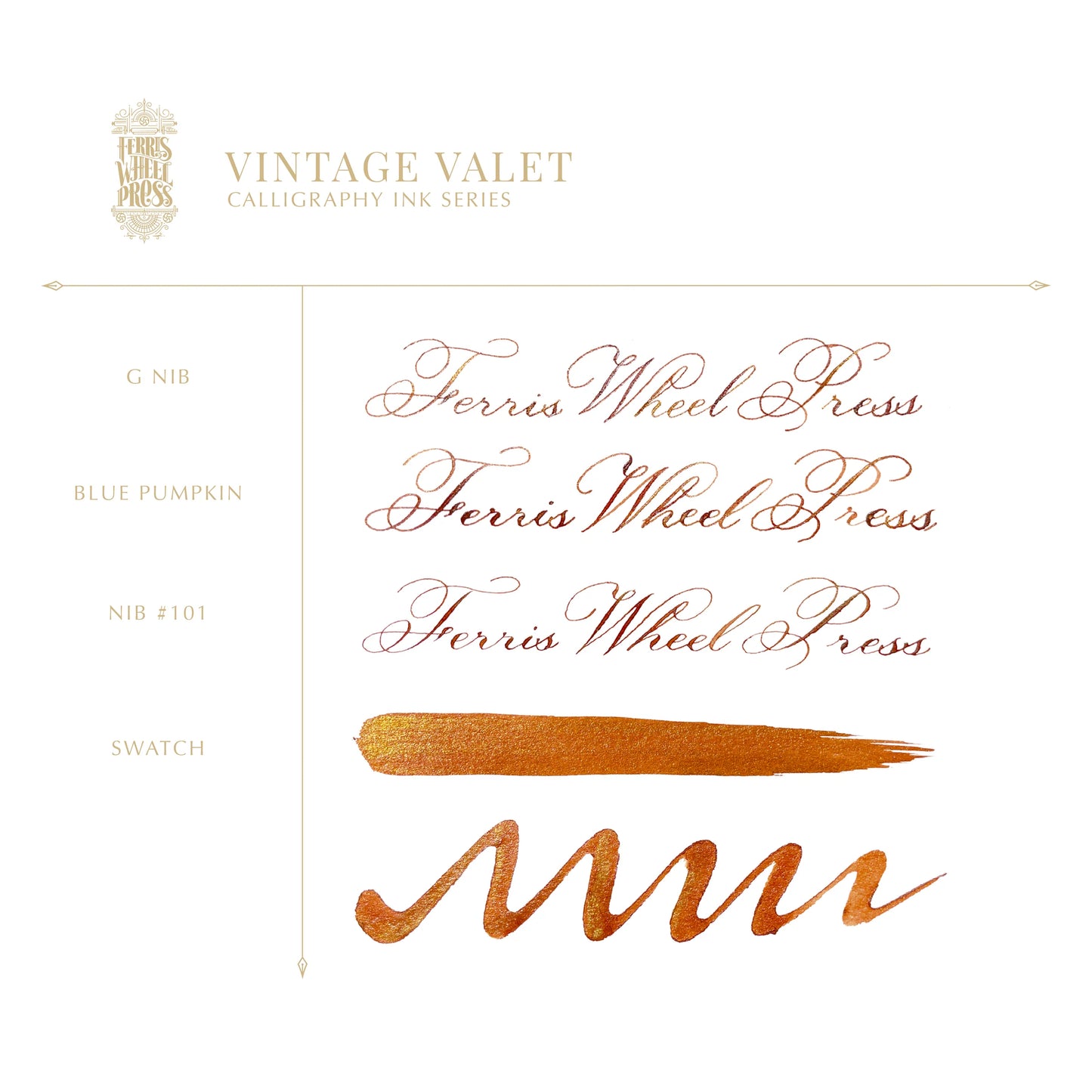 Ferris Wheel Press - Calligraphy Ink - Vintage Valet 28 ml