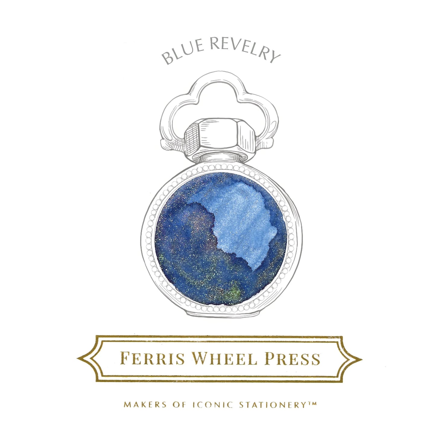 Ferris Wheel Press - Blue Revelry Ink - Limited Edition 2025