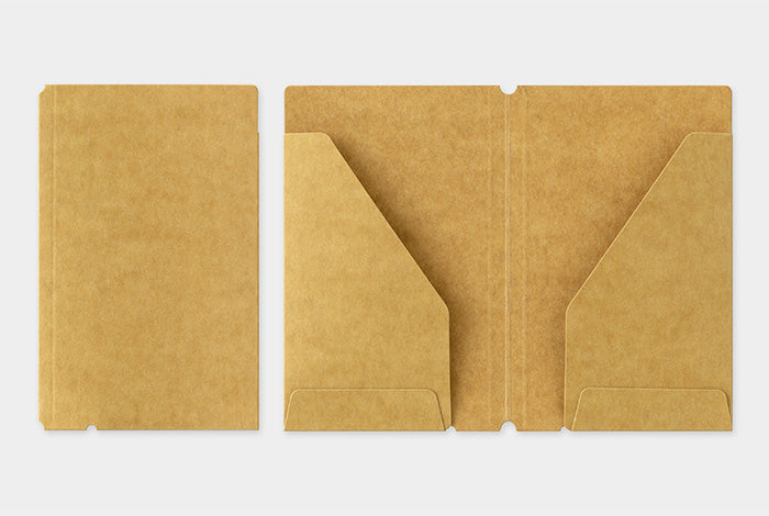 PRE-ORDER - TRAVELER'S COMPANY - Notebook Starter Kit - 20th Anniversary Edition - Brown Card Sized