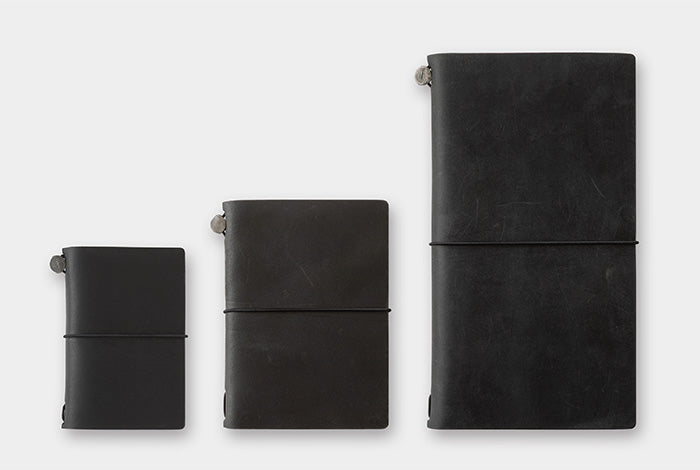 TRAVELER'S COMPANY - Notebook Starter Kit - 20th Anniversary Edition - Black Card Sized