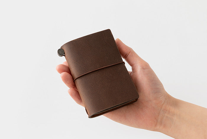 PRE-ORDER - TRAVELER'S COMPANY - Notebook Starter Kit - 20th Anniversary Edition - Brown Card Sized