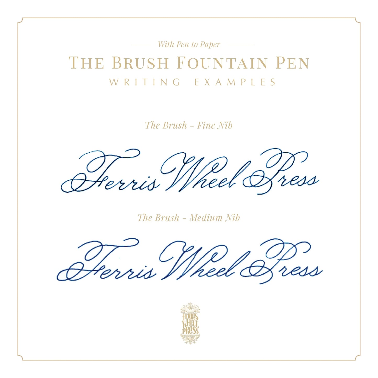 Ferris Wheel Press - Feathered Flight Limited Edition - The Carousel Fountain Pen