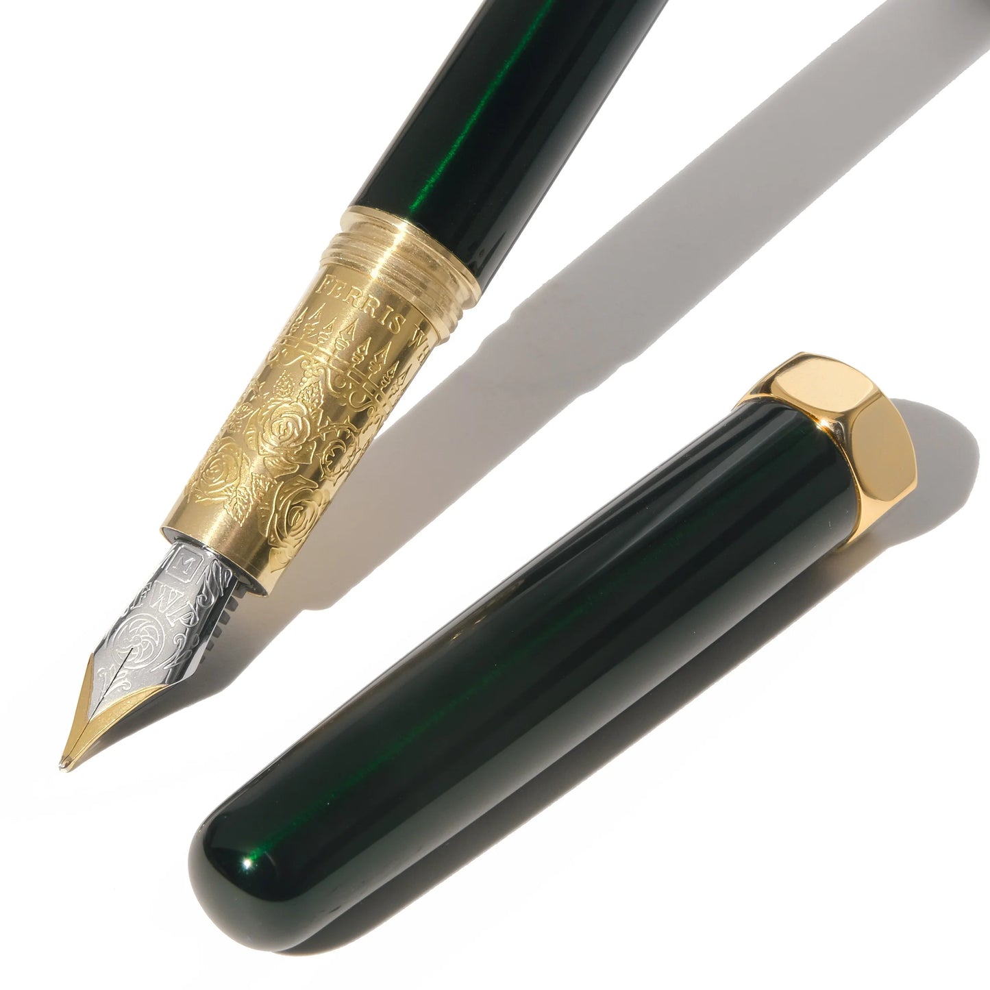 Ferris Wheel Press - The Bijou Fountain Pen - Emerald Gardens