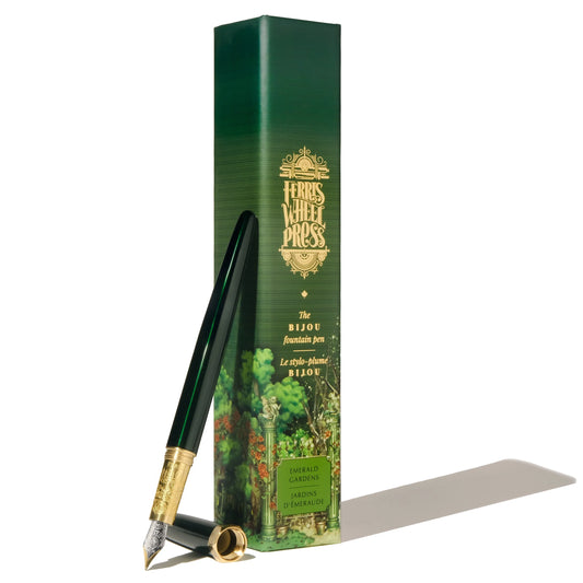 Ferris Wheel Press - The Bijou Fountain Pen - Emerald Gardens