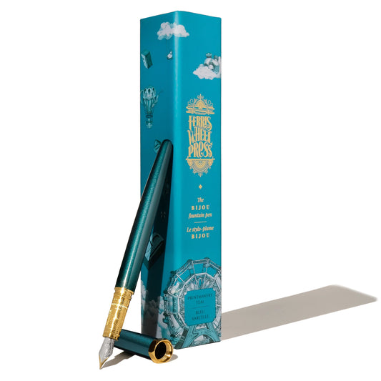 Ferris Wheel Press - The Bijou Fountain Pen - Printmaker's Teal