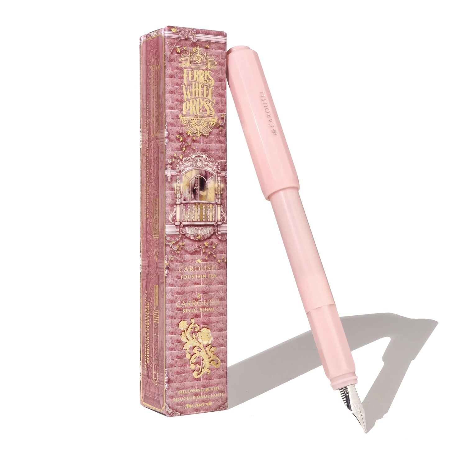 Ferris Wheel Press - Billowing Blush Limited Edition - The Carousel Fountain Pen