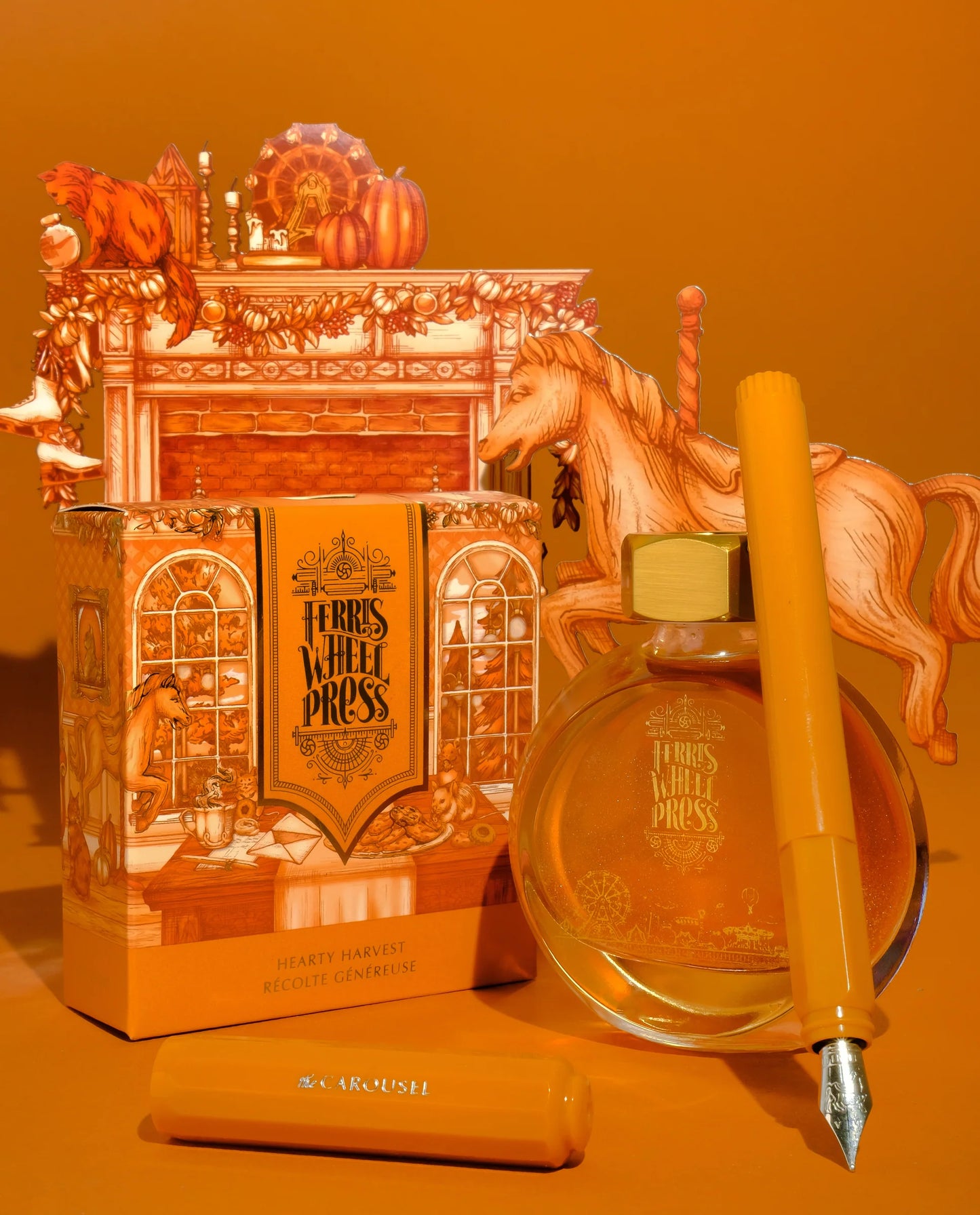 Ferris Wheel Press - Hearty Harvest Limited Edition - The Carousel Fountain Pen