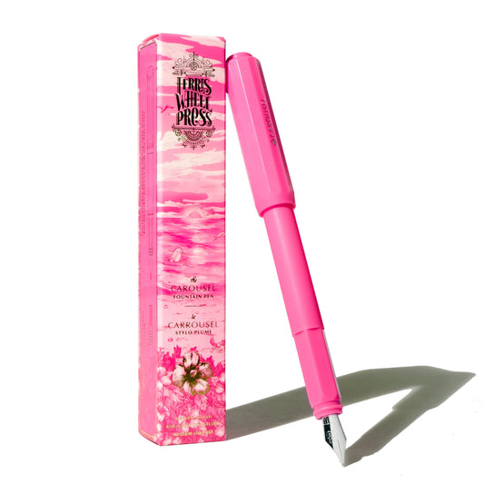 Ferris Wheel Press - Malibu Blush Limited Edition - The Carousel Fountain Pen