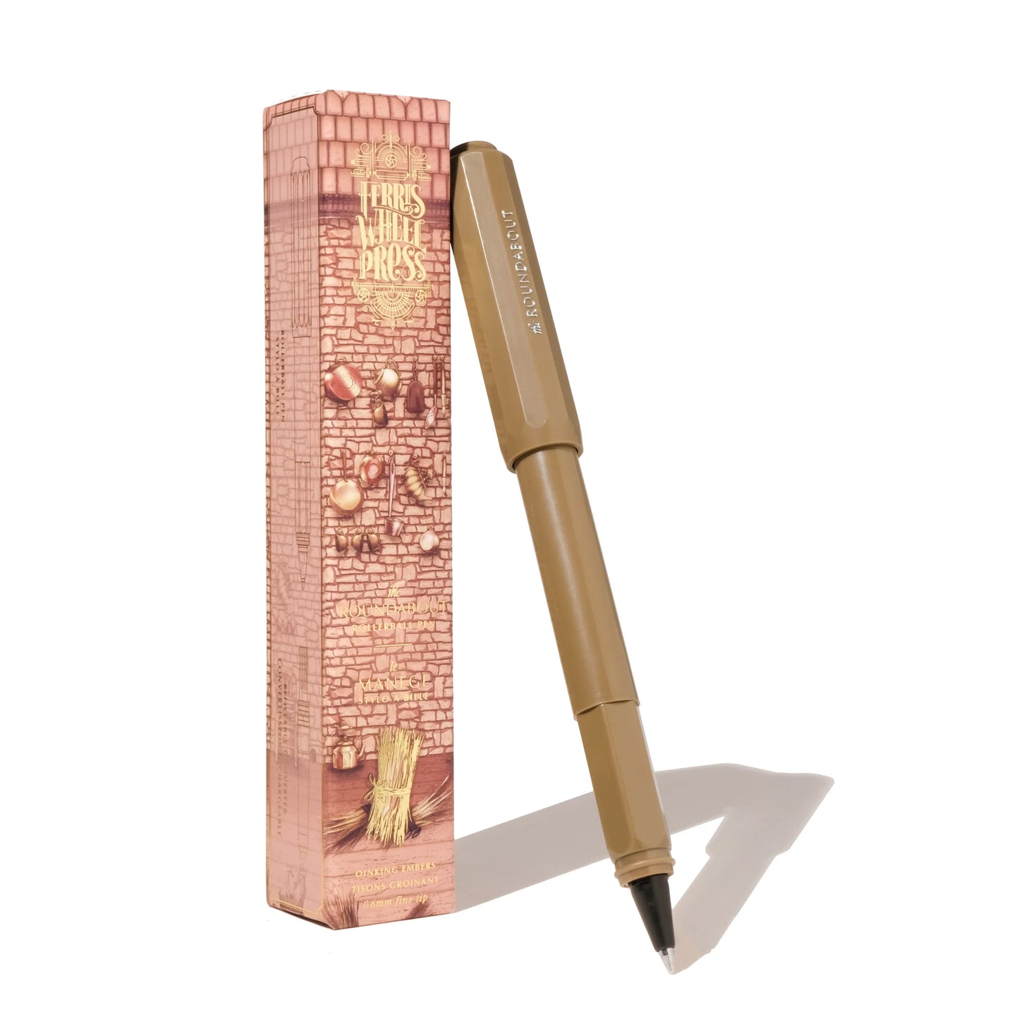 Ferris Wheel Press - Oinking Embers - The Roundabout Rollerball Pen