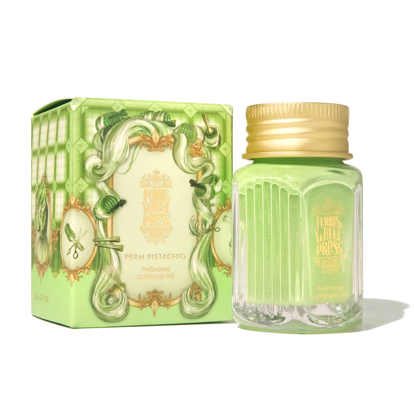 Ferris Wheel Press - Calligraphy Ink - Perm Pistachio 28 ml