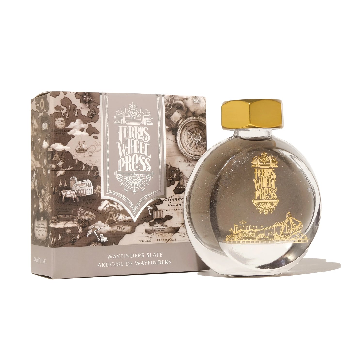 Ferris Wheel Press - Wayfinders Slate Ink