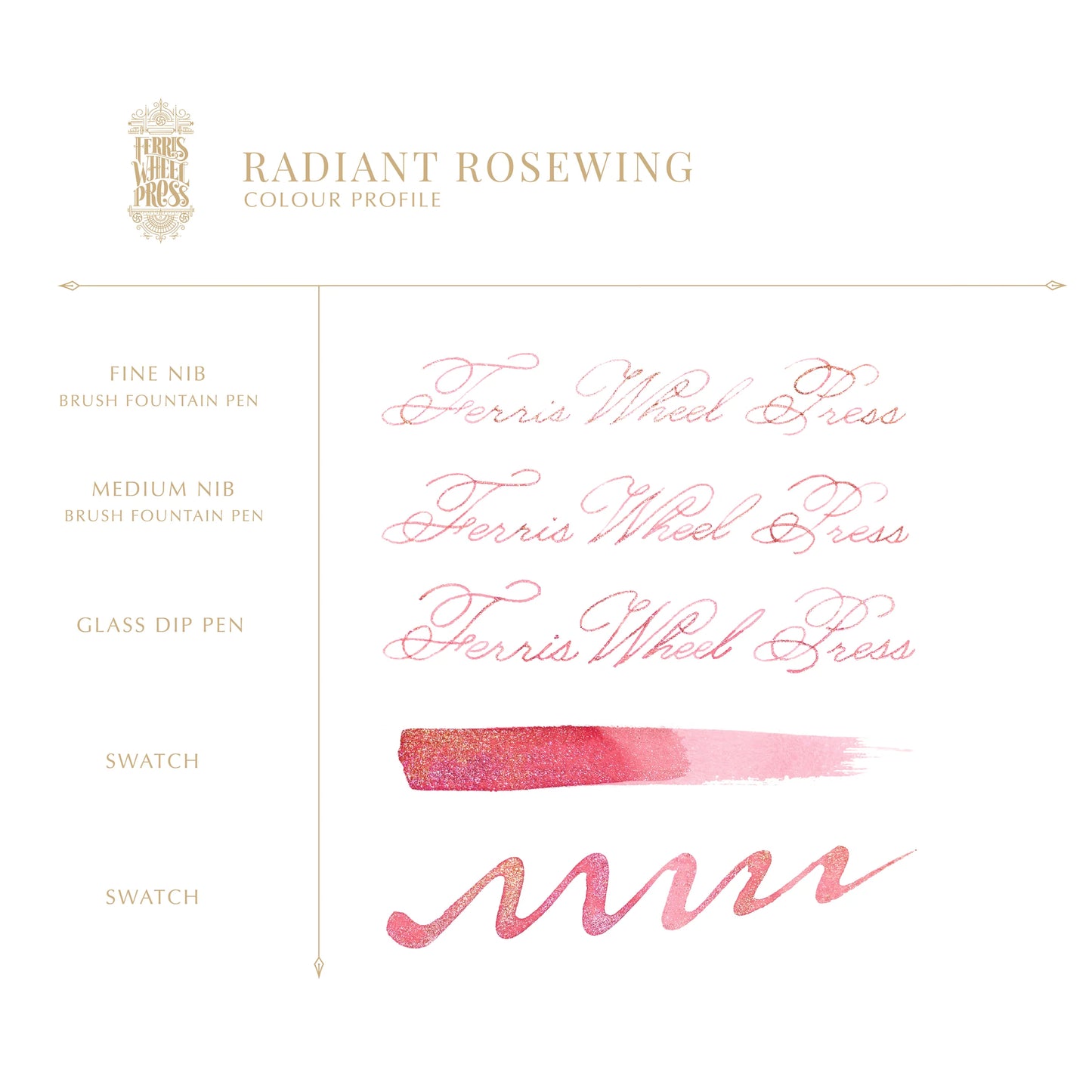 Ferris Wheel Press - The Wild Swans - Radiant Rosewing