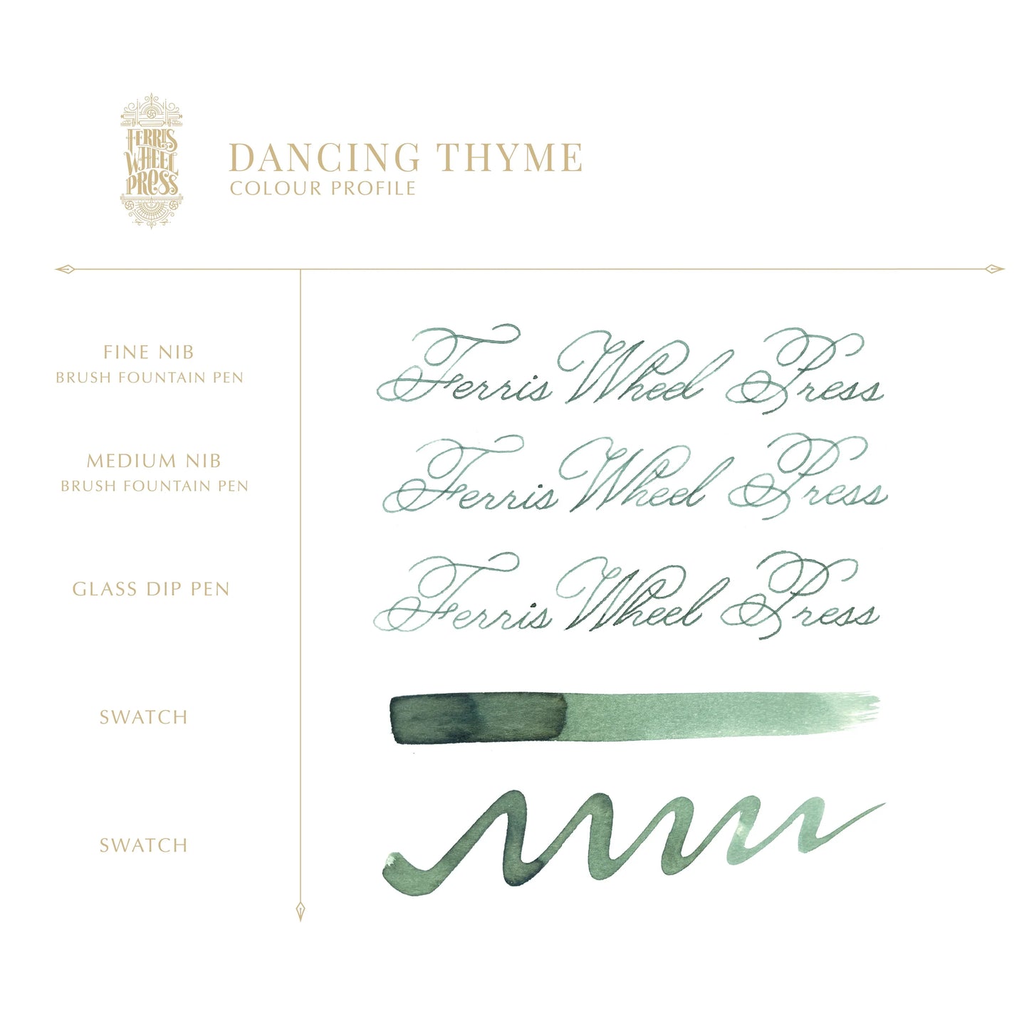 Ferris Wheel Press - Dancing Thyme Ink 38 ml