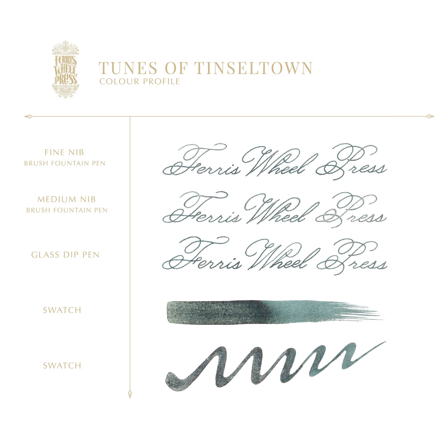 Ferris Wheel Press - Tunes of Tinseltown Ink