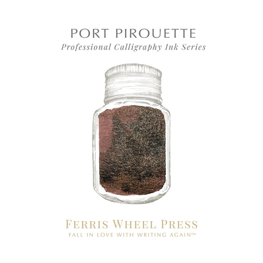 Ferris Wheel Press - Calligraphy Ink - Port Pirouette 28 ml