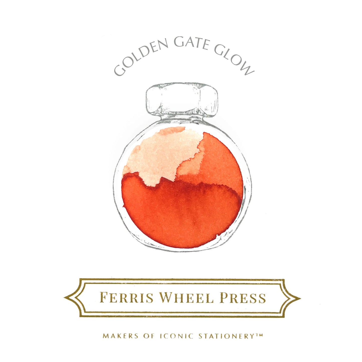 Ferris Wheel Press - Golden Gate Glow Ink 38 ml