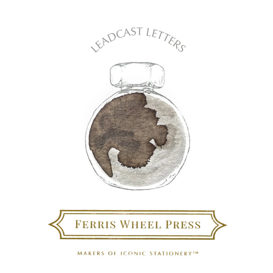 Ferris Wheel Press - Leadcast Letters Ink 38 ml